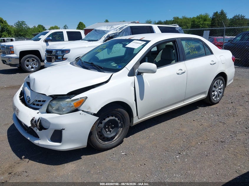 2013 Toyota Corolla VIN 5YFBU4EE5DP188423 IAAI salvage auction — NORMAL WEAR, Clear (Virginia), sold $1,750 on 2026-07-14 (photo 2)