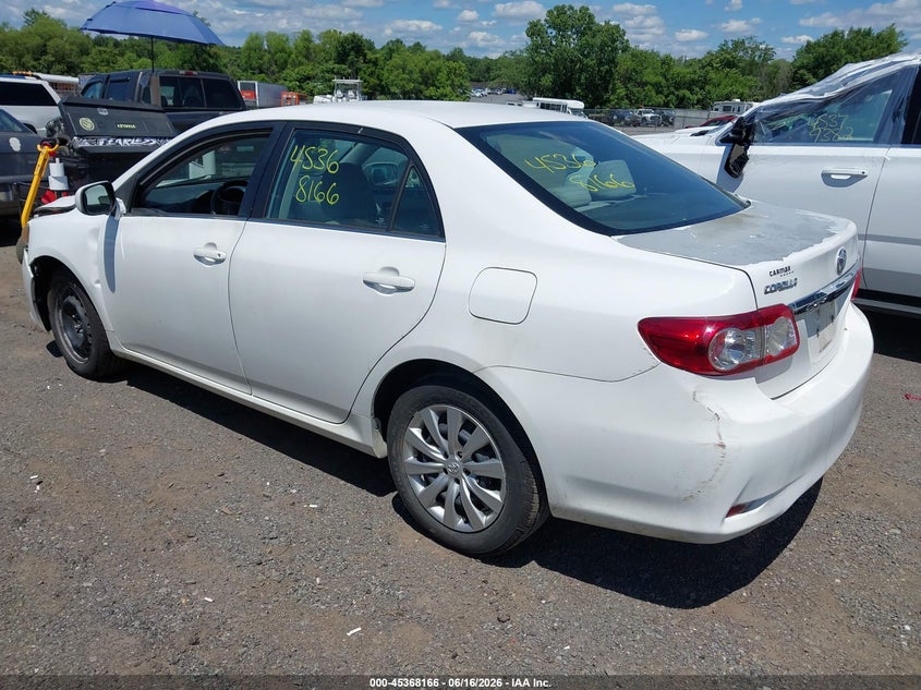 2013 Toyota Corolla VIN 5YFBU4EE5DP188423 IAAI salvage auction — NORMAL WEAR, Clear (Virginia), sold $1,750 on 2026-07-14 (photo 3)