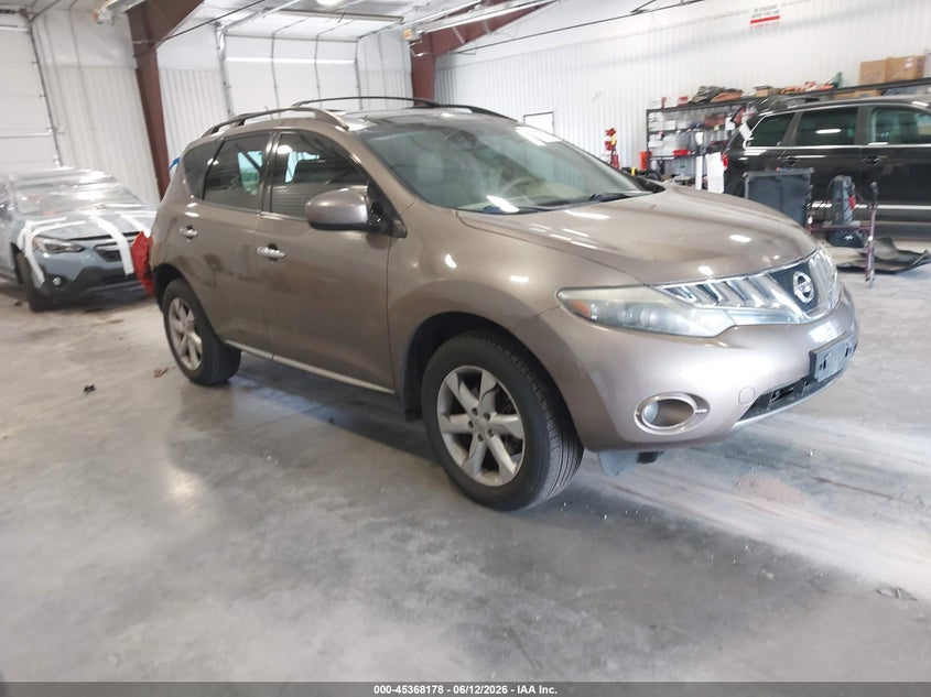 2009 Nissan Murano VIN JN8AZ18W09W146809 IAAI salvage auction — REAR END, Salvage (Colorado), sold $275 on 2026-07-20 (photo 1)