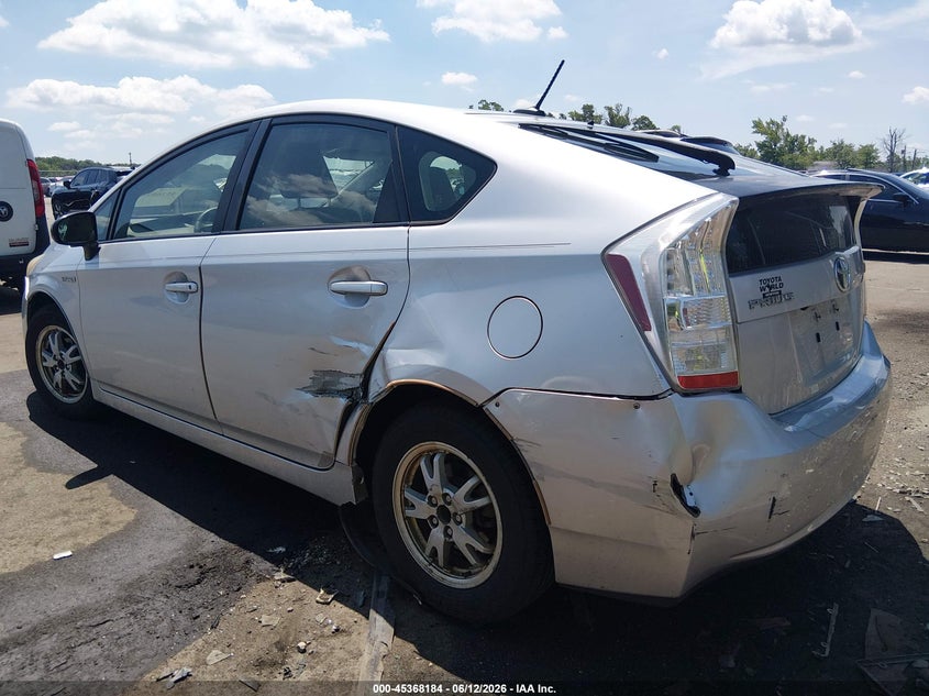 2010 Toyota Prius VIN JTDKN3DU1A1269550 IAAI salvage auction — LEFT REAR, Salvage (New Jersey), sold $850 on 2026-07-27 (photo 3)