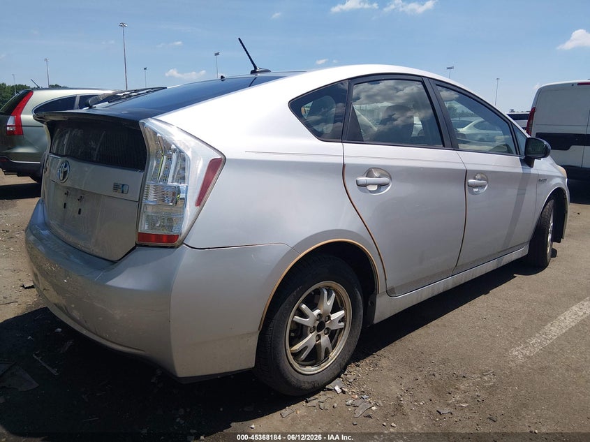 2010 Toyota Prius VIN JTDKN3DU1A1269550 IAAI salvage auction — LEFT REAR, Salvage (New Jersey), sold $850 on 2026-07-27 (photo 4)