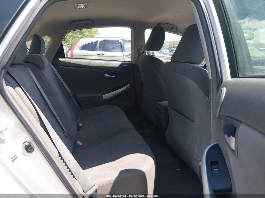 2010 Toyota Prius VIN JTDKN3DU1A1269550 IAAI salvage auction — LEFT REAR, Salvage (New Jersey), sold $850 on 2026-07-27 (photo 8)