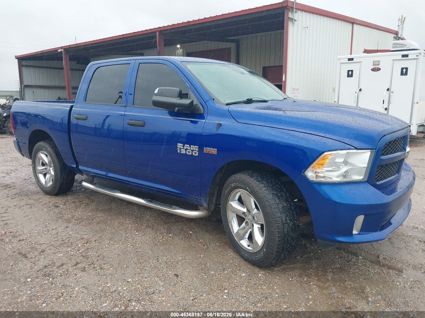 2014 Ram 1500 VIN 1C6RR6KT0ES330568 IAAI salvage auction — REAR END, Clear (Alabama), sold $1,600 on 2026-07-19 (photo 1)