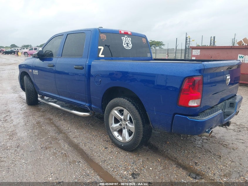 2014 Ram 1500 VIN 1C6RR6KT0ES330568 IAAI salvage auction — REAR END, Clear (Alabama), sold $1,600 on 2026-07-19 (photo 3)