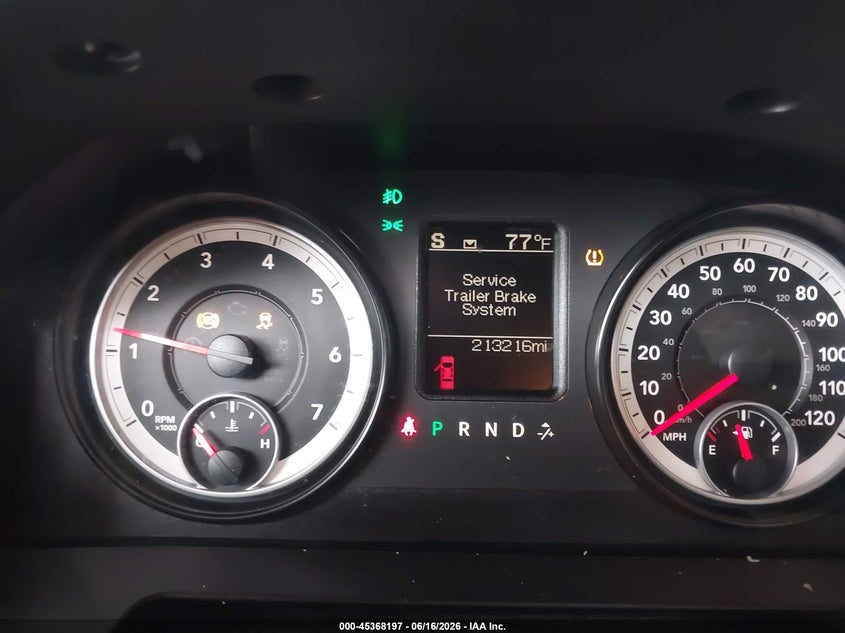 2014 Ram 1500 VIN 1C6RR6KT0ES330568 IAAI salvage auction — REAR END, Clear (Alabama), sold $1,600 on 2026-07-19 (photo 7)