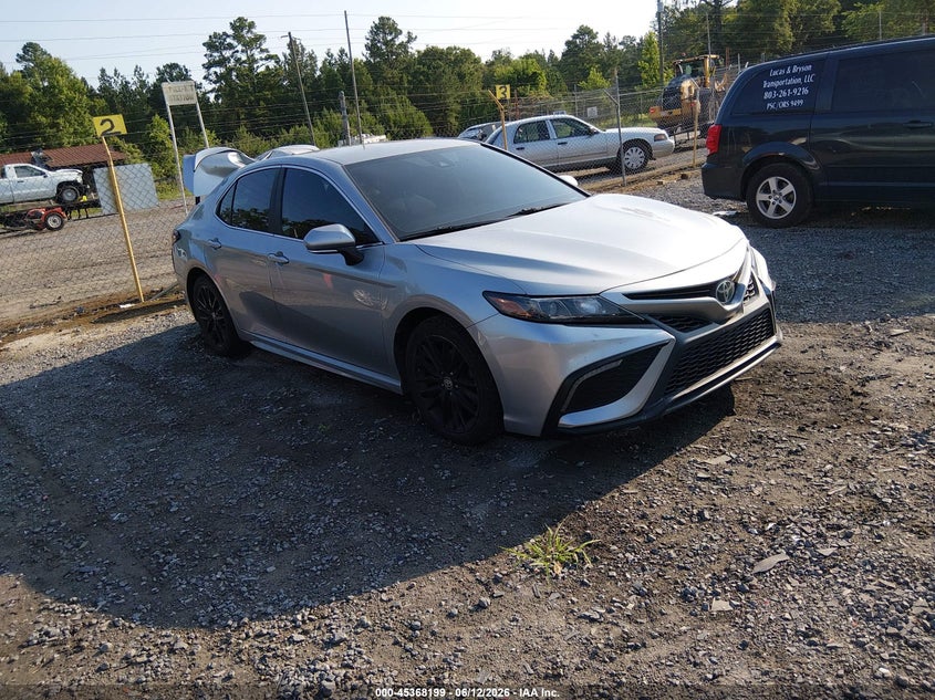 2023 Toyota Camry VIN 4T1G11AKXPU783649 IAAI salvage auction — REAR END, Salvage (Georgia), sold $6,100 on 2026-07-11 (photo 1)