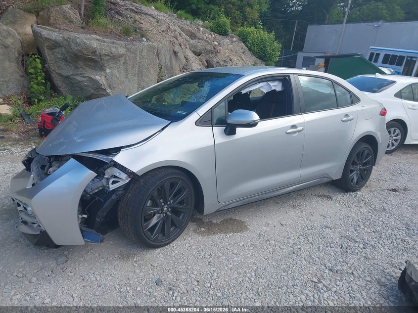 2023 Toyota Corolla VIN 5YFS4MCE8PP141202 IAAI salvage auction — RIGHT FRONT, Salvage (Massachusetts), sold $3,125 on 2026-07-14 (photo 2)