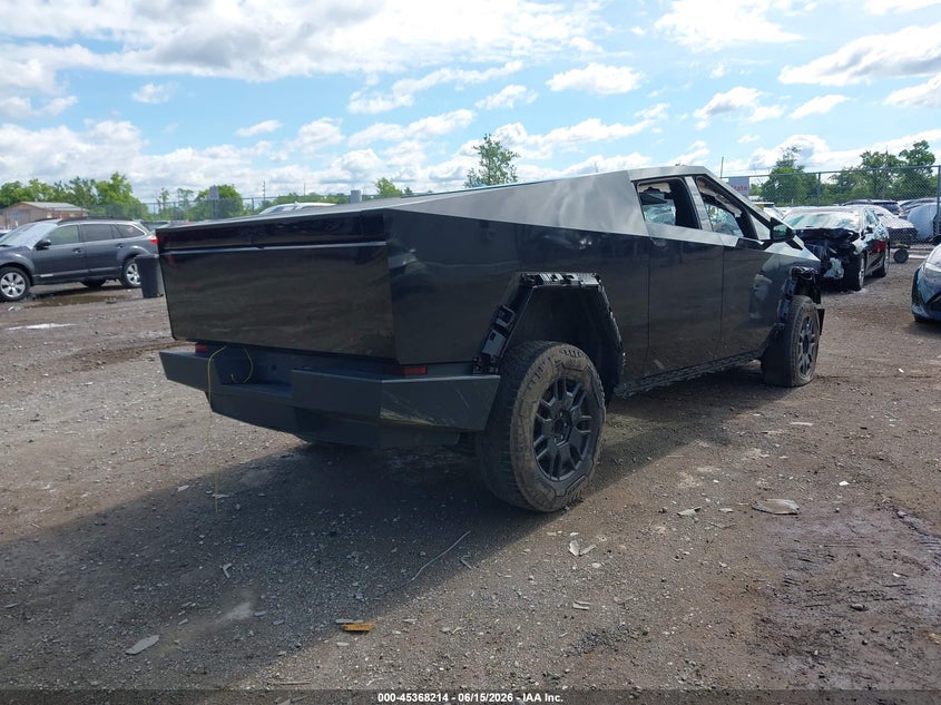 2024 Tesla Cybertruck VIN 7G2CEHEE2RA016209 IAAI salvage auction — ALL OVER, Salvage Title, sold $16,600 on 2026-09-03 (photo 4)
