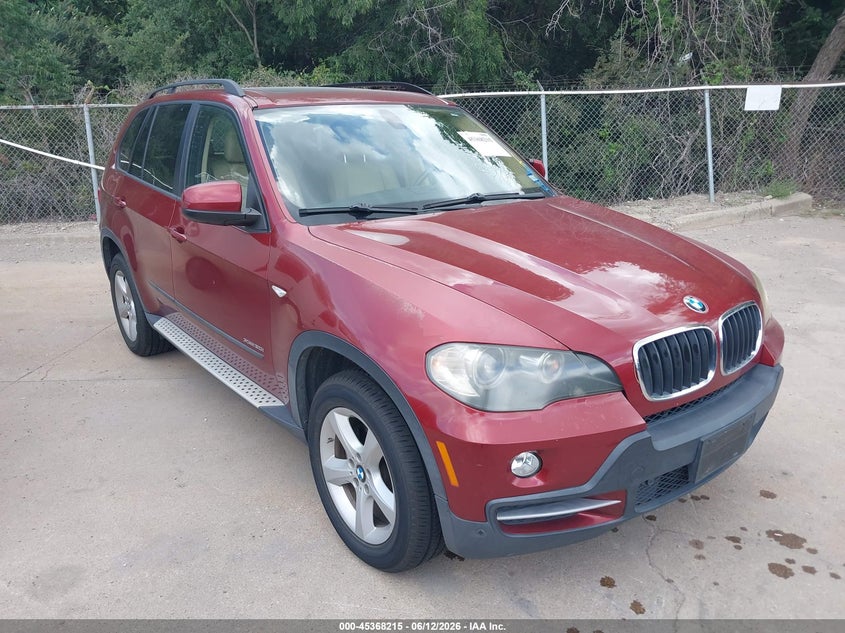 2010 BMW X5 VIN 5UXFE4C56AL276076 IAAI salvage auction — NORMAL WEAR, Original (Texas), sold $750 on 2026-07-13 (photo 1)