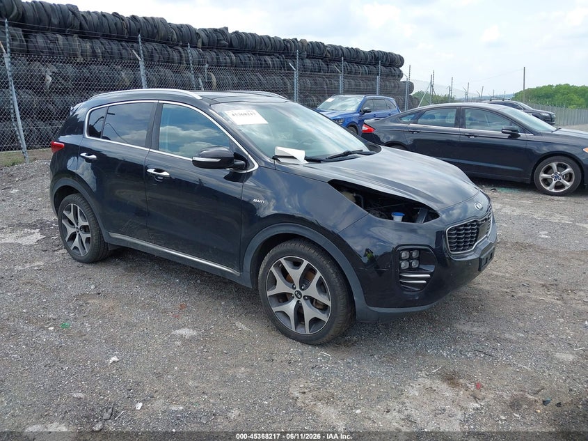 2017 Kia Sportage VIN KNDPRCA67H7090212 IAAI salvage auction — NORMAL WEAR, Clear (New Jersey), sold $2,650 on 2026-07-17 (photo 1)