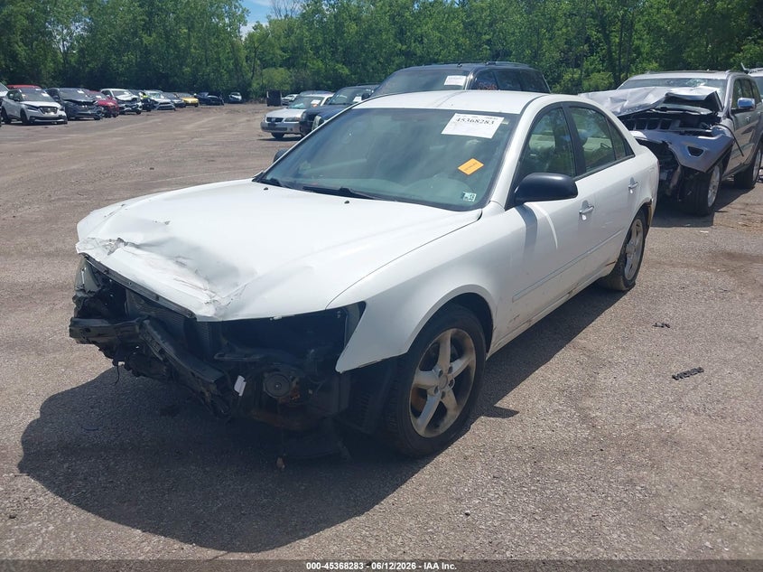 2006 Hyundai Sonata VIN 5NPEU46F36H137281 IAAI salvage auction — FRONT END, Salvage (Ohio), sold $300 on 2026-07-28 (photo 2)