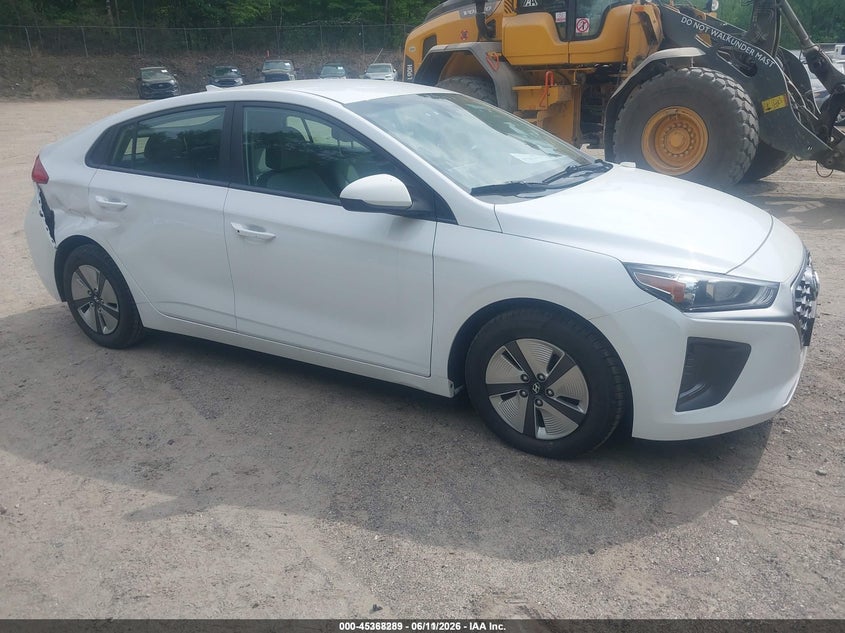 2021 Hyundai Ioniq hybrid VIN KMHC65LC6MU246933 IAAI salvage auction — SIDE, Sf97 (Vermont), sold $4,975 on 2026-07-23 (photo 1)