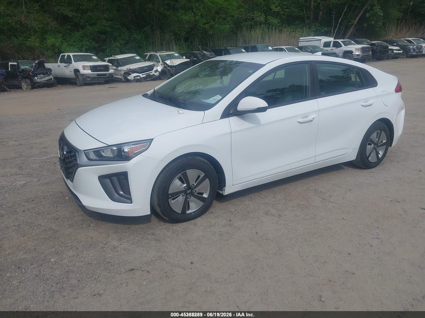 2021 Hyundai Ioniq hybrid VIN KMHC65LC6MU246933 IAAI salvage auction — SIDE, Sf97 (Vermont), sold $4,975 on 2026-07-23 (photo 2)