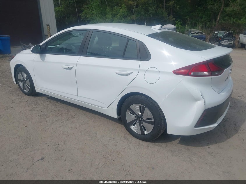 2021 Hyundai Ioniq hybrid VIN KMHC65LC6MU246933 IAAI salvage auction — SIDE, Sf97 (Vermont), sold $4,975 on 2026-07-23 (photo 3)