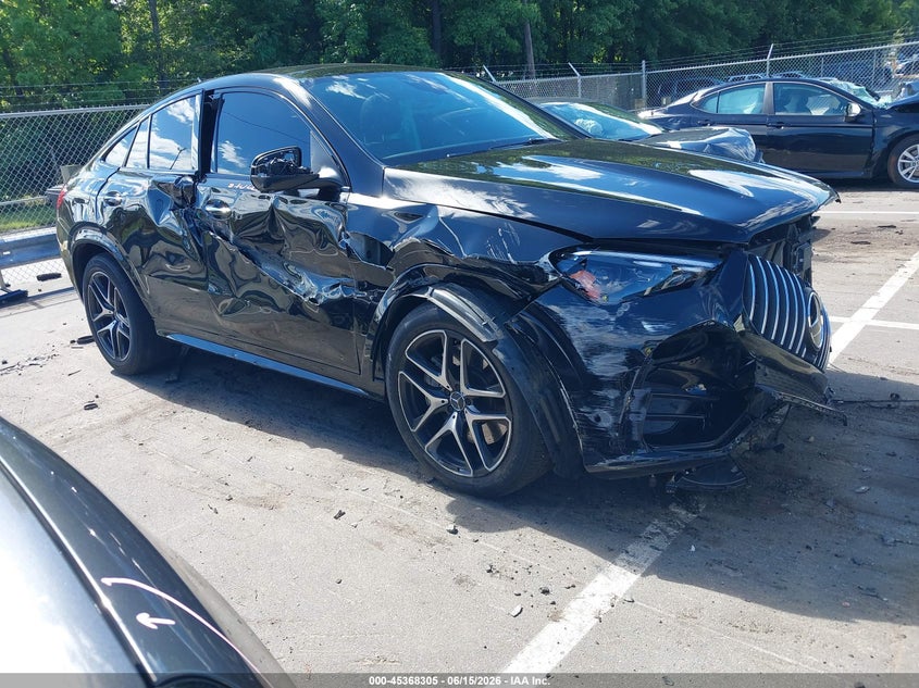 2025 Mercedes-benz Amg gle coupe VIN 4JGFD6BB9SB361732 — IAAI salvage auction photo
