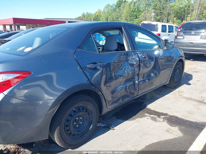 2014 Toyota Corolla VIN 5YFBURHE7EP124135 IAAI salvage auction — RIGHT REAR, Salvage (North Carolina), sold $2,150 on 2026-07-09 (photo 6)