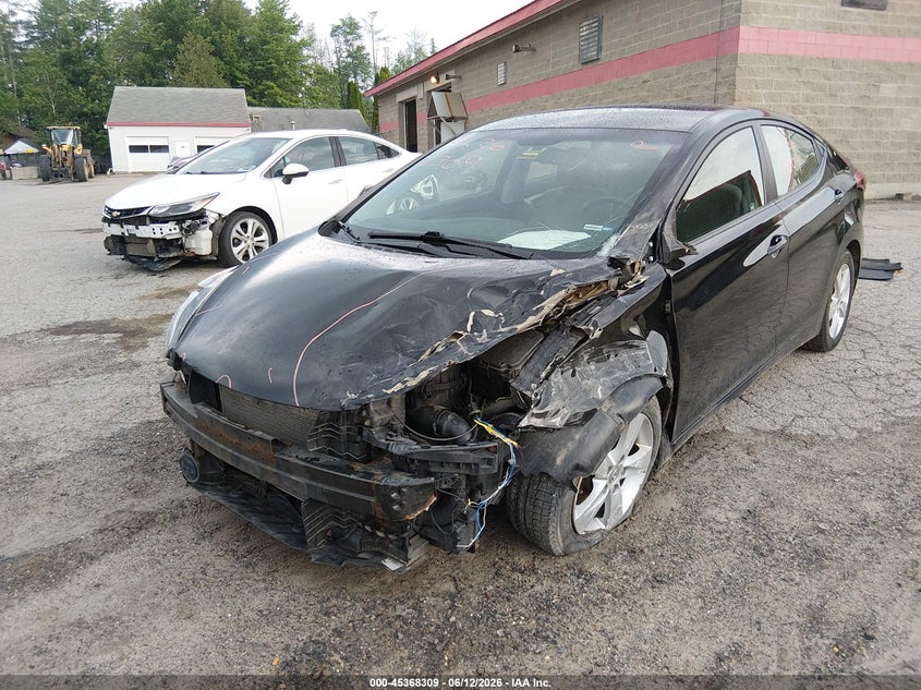 2011 Hyundai Elantra VIN KMHDH4AE8BU112032 IAAI salvage auction — FRONT END, Salvage (Maine), sold $350 on 2026-07-27 (photo 6)