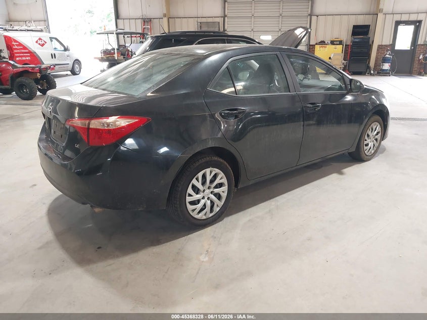 2017 Toyota Corolla VIN 5YFBURHEXHP600222 IAAI salvage auction — LEFT FRONT, Salvage (North Carolina), sold $2,850 on 2026-07-17 (photo 4)