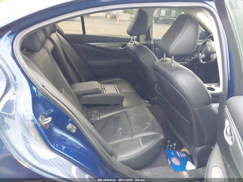 2016 Infiniti Q50 VIN JN1FV7AR6GM451053 IAAI salvage auction — MECHANICAL, Salvage Title, sold $25 on 2026-07-29 (photo 8)