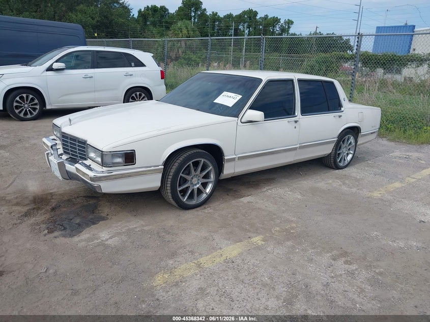 1993 Cadillac De ville VIN 1G6CD53B2P4287343 IAAI salvage auction — NORMAL WEAR, Clear (Florida), sold $325 on 2026-07-08 (photo 2)