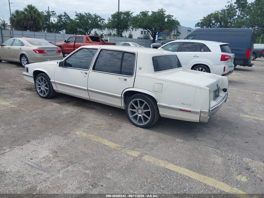 1993 Cadillac De ville VIN 1G6CD53B2P4287343 IAAI salvage auction — NORMAL WEAR, Clear (Florida), sold $325 on 2026-07-08 (photo 3)