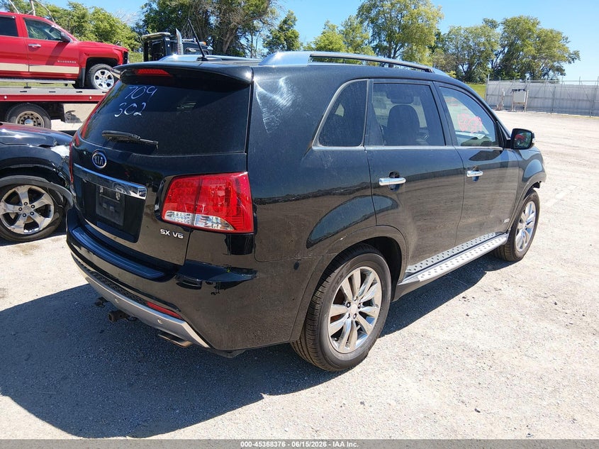 2012 Kia Sorento VIN 5XYKWDA29CG307373 IAAI salvage auction — FRONT END, Certificate Of Title (Nebraska), sold $1,350 on 2026-07-12 (photo 4)