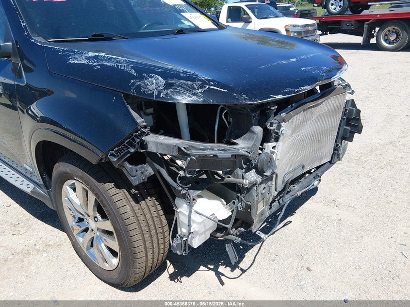 2012 Kia Sorento VIN 5XYKWDA29CG307373 IAAI salvage auction — FRONT END, Certificate Of Title (Nebraska), sold $1,350 on 2026-07-12 (photo 6)