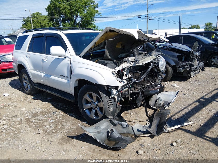 2006 Toyota 4runner VIN JTEBT17R060058933 IAAI salvage auction — FRONT END, Salvage (Tennessee), sold $1,600 on 2026-07-16 (photo 1)