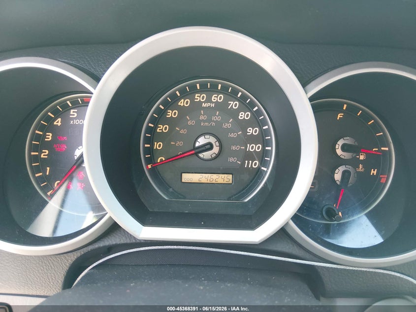 2006 Toyota 4runner VIN JTEBT17R060058933 IAAI salvage auction — FRONT END, Salvage (Tennessee), sold $1,600 on 2026-07-16 (photo 7)