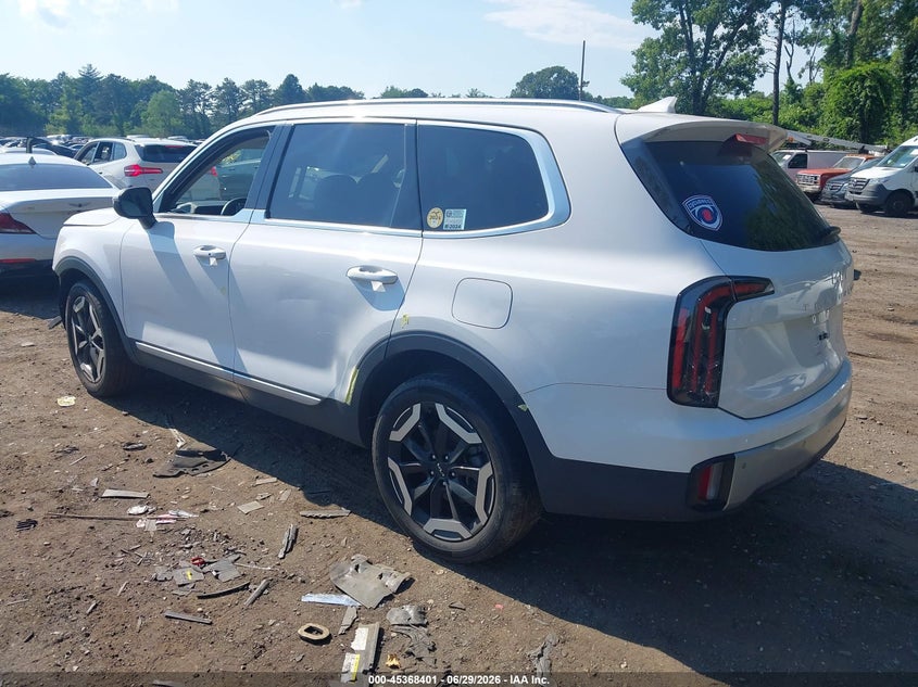 2023 Kia Telluride VIN 5XYP3DGC6PG338830 IAAI salvage auction — FRONT END, Mv-907A (New York), sold $5,600 on 2026-07-28 (photo 3)