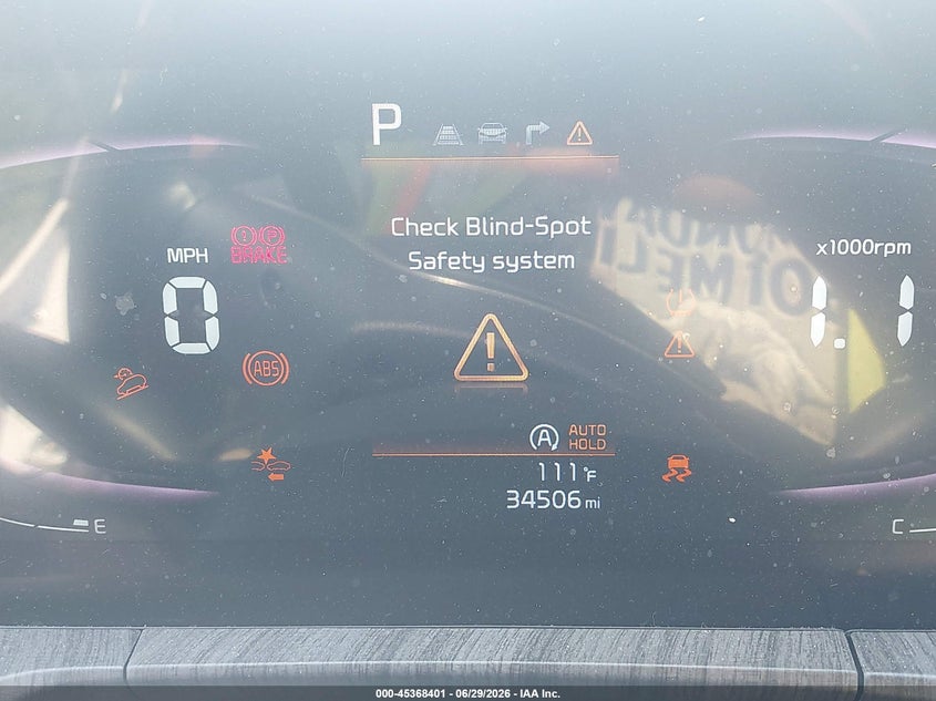 2023 Kia Telluride VIN 5XYP3DGC6PG338830 IAAI salvage auction — FRONT END, Mv-907A (New York), sold $5,600 on 2026-07-28 (photo 7)