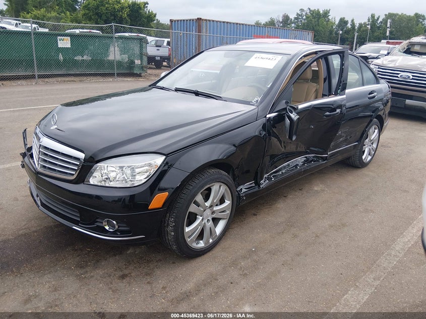 2008 Mercedes-benz C-klasse VIN WDDGF54X48F085182 IAAI salvage auction — SIDE, Salvage (Mississippi), sold $850 on 2026-09-03 (photo 2)