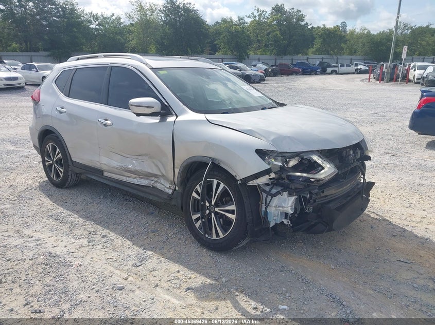 2020 Nissan Rogue VIN JN8AT2MT9LW015887 IAAI salvage auction — RIGHT SIDE, Rebuildable (Florida), sold $4,875 on 2026-07-23 (photo 1)