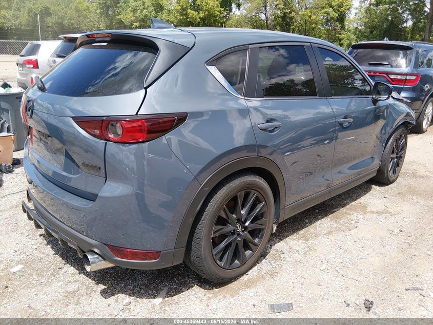 2021 Mazda Cx-5 VIN JM3KFBCY3M0492234 IAAI salvage auction — FRONT END, Salvage (Indiana), sold $4,050 on 2026-07-31 (photo 4)
