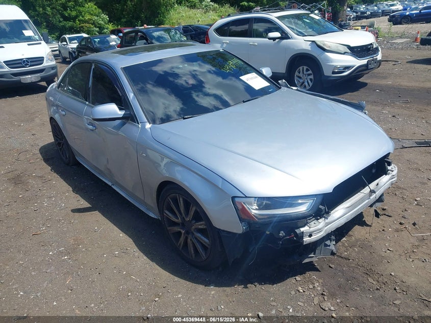 2016 Audi A4 VIN WAUAFAFL3GN003558 IAAI salvage auction — NORMAL WEAR, Clear (New York), sold $475 on 2026-07-14 (photo 1)