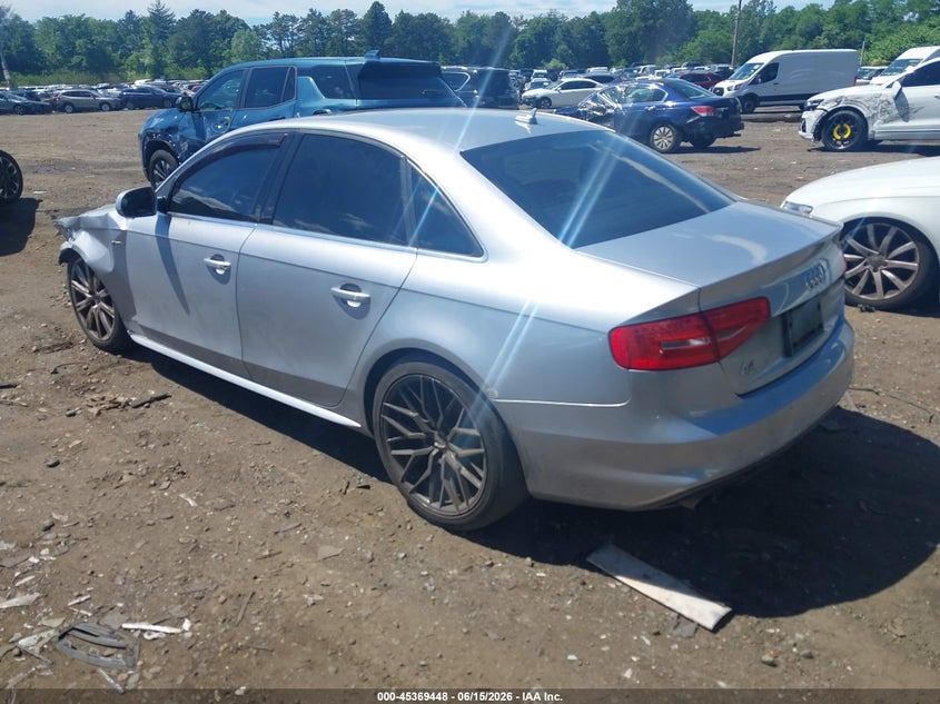 2016 Audi A4 VIN WAUAFAFL3GN003558 IAAI salvage auction — NORMAL WEAR, Clear (New York), sold $475 on 2026-07-14 (photo 3)
