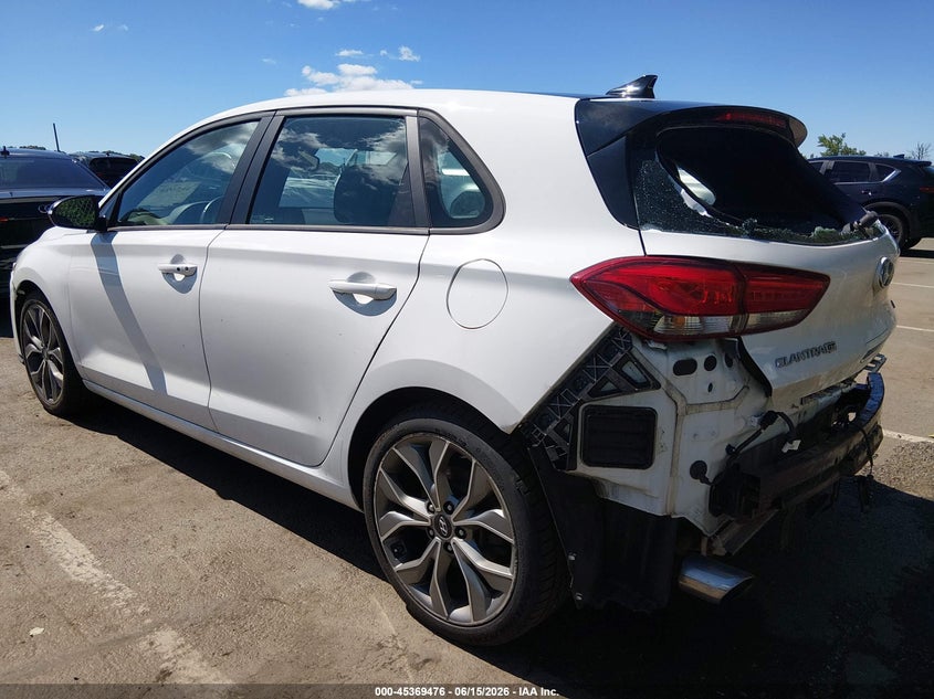2020 Hyundai Elantra VIN KMHH55LC1LU141157 IAAI salvage auction — FRONT & REAR, Salvage (New Jersey), sold $2,150 on 2026-07-27 (photo 3)