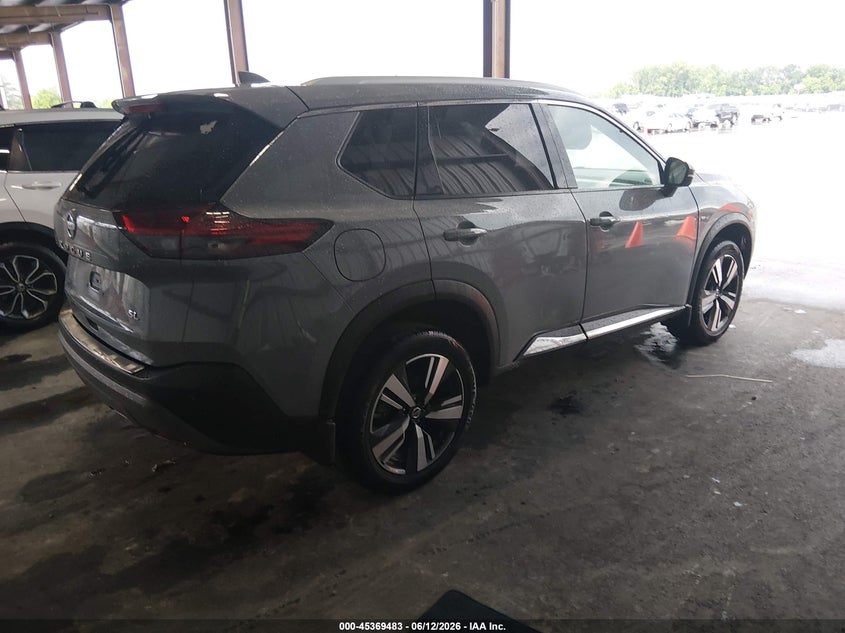 2021 Nissan Rogue VIN JN8AT3CA5MW021855 IAAI salvage auction — SIDE, Salvage (Tennessee), sold $5,300 on 2026-07-09 (photo 4)