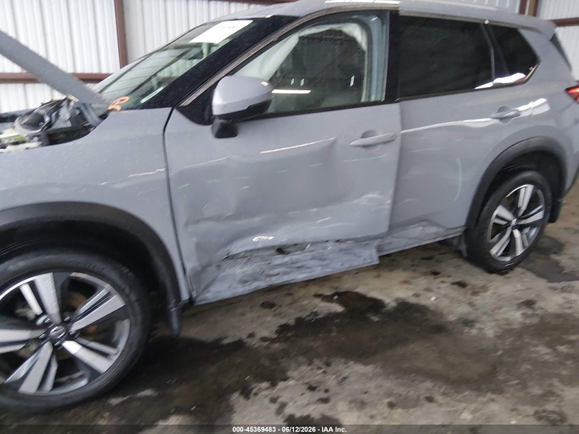 2021 Nissan Rogue VIN JN8AT3CA5MW021855 IAAI salvage auction — SIDE, Salvage (Tennessee), sold $5,300 on 2026-07-09 (photo 6)