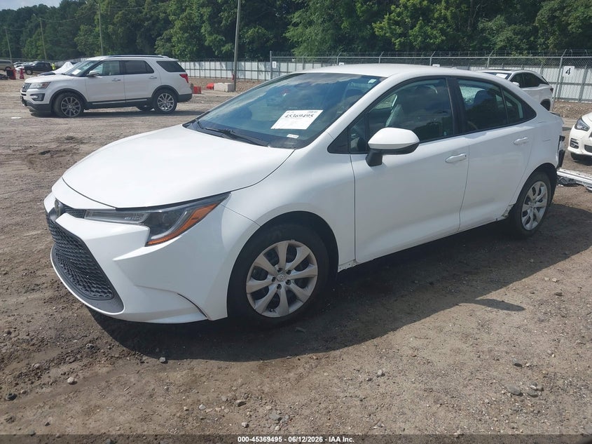 2022 Toyota Corolla VIN 5YFEPMAE6NP297677 IAAI salvage auction — REAR END, Salvage (Georgia), sold $5,600 on 2026-07-23 (photo 2)