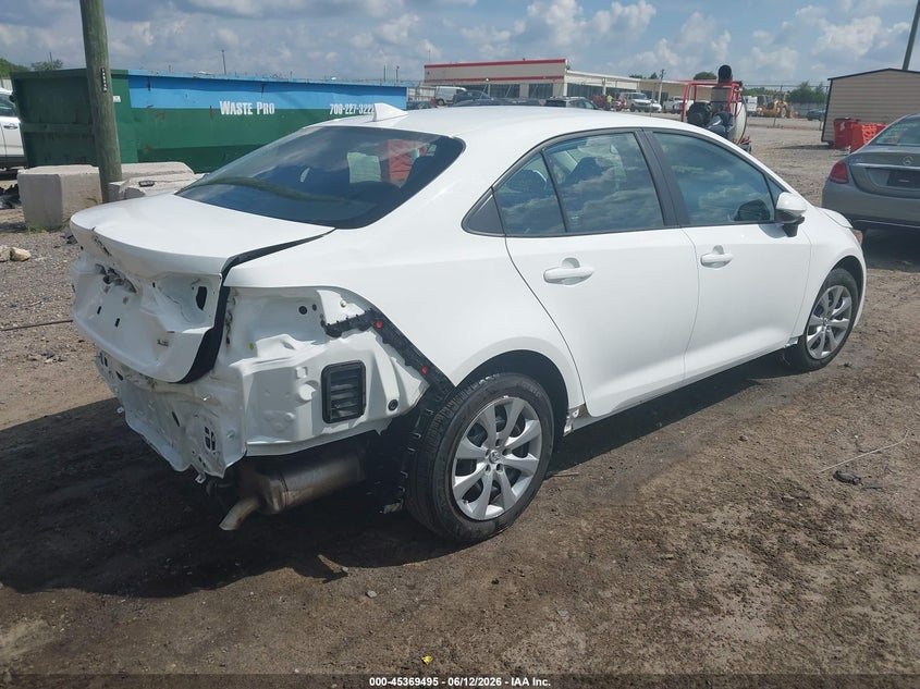 2022 Toyota Corolla VIN 5YFEPMAE6NP297677 IAAI salvage auction — REAR END, Salvage (Georgia), sold $5,600 on 2026-07-23 (photo 4)