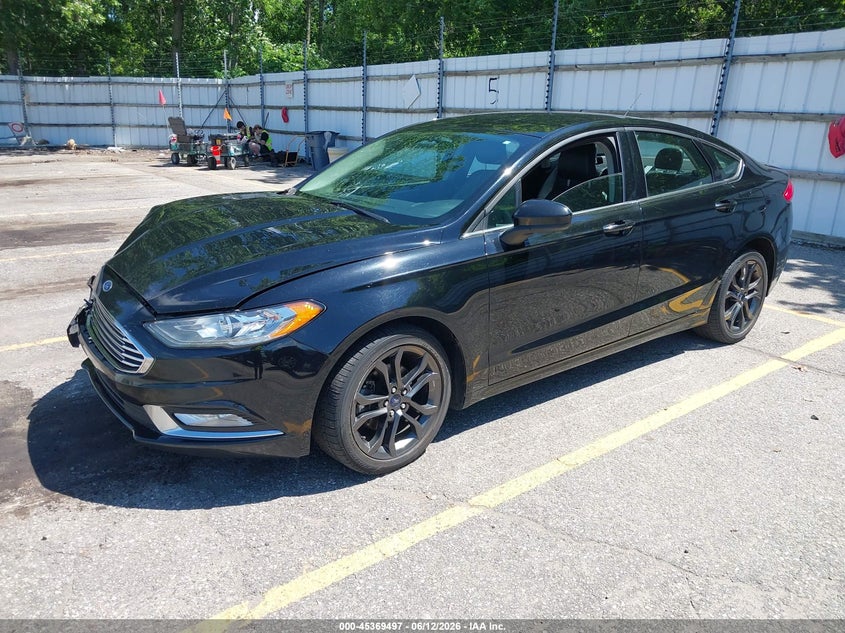 2018 Ford Fusion VIN 3FA6P0T94JR156467 IAAI salvage auction — FRONT END, Clear (Michigan), sold $1,150 on 2026-07-05 (photo 2)