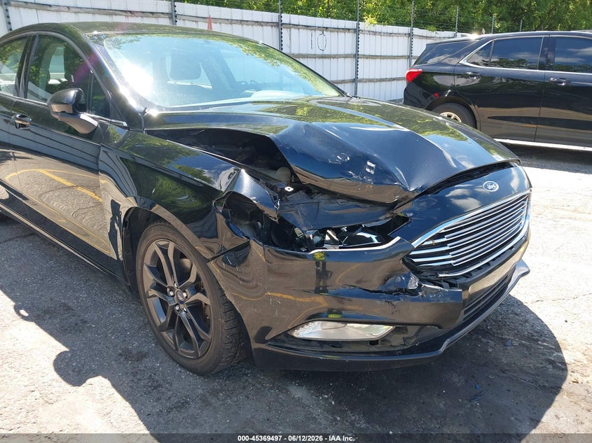 2018 Ford Fusion VIN 3FA6P0T94JR156467 IAAI salvage auction — FRONT END, Clear (Michigan), sold $1,150 on 2026-07-05 (photo 6)