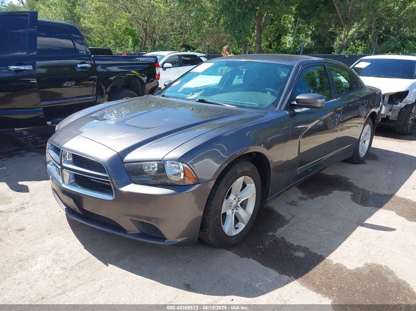 2014 Dodge Charger VIN 2C3CDXBG0EH173996 IAAI salvage auction — RIGHT FRONT, Certificate Of Title (Nebraska), sold $1,425 on 2026-08-10 (photo 2)