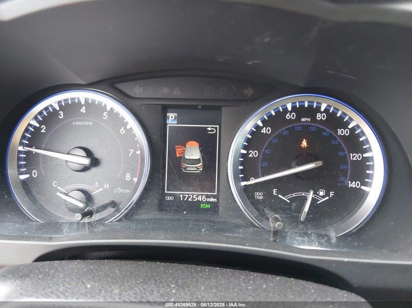 2017 Toyota Highlander VIN 5TDKZRFH7HS520155 IAAI salvage auction — HAIL, Original (Texas), sold $10,275 on 2026-07-15 (photo 7)