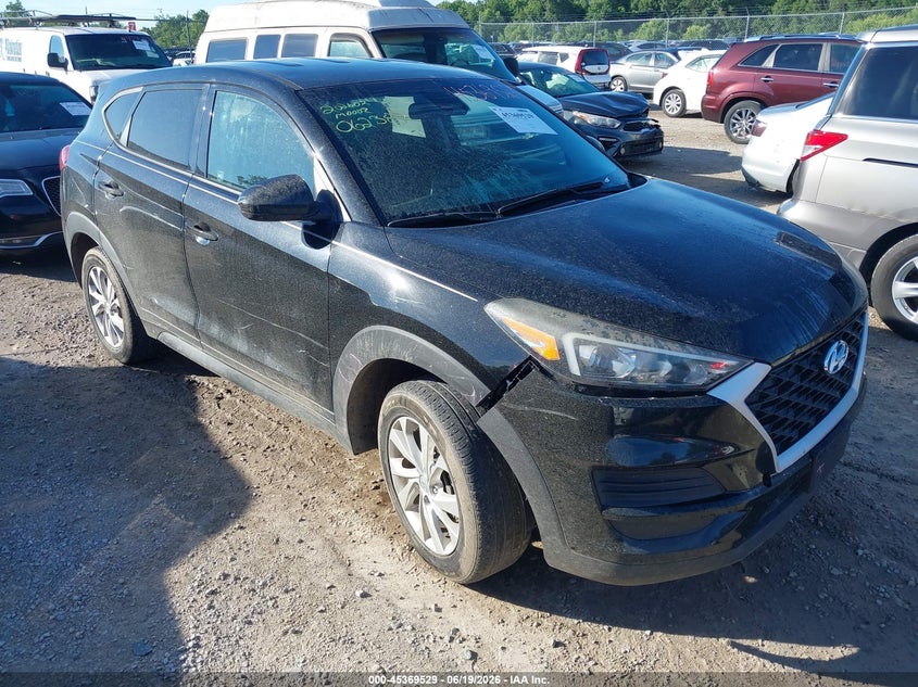 2019 Hyundai Tucson VIN KM8J2CA45KU062387 IAAI salvage auction — LEFT FRONT, Salvage Title, sold $2,600 on 2026-07-29 (photo 1)