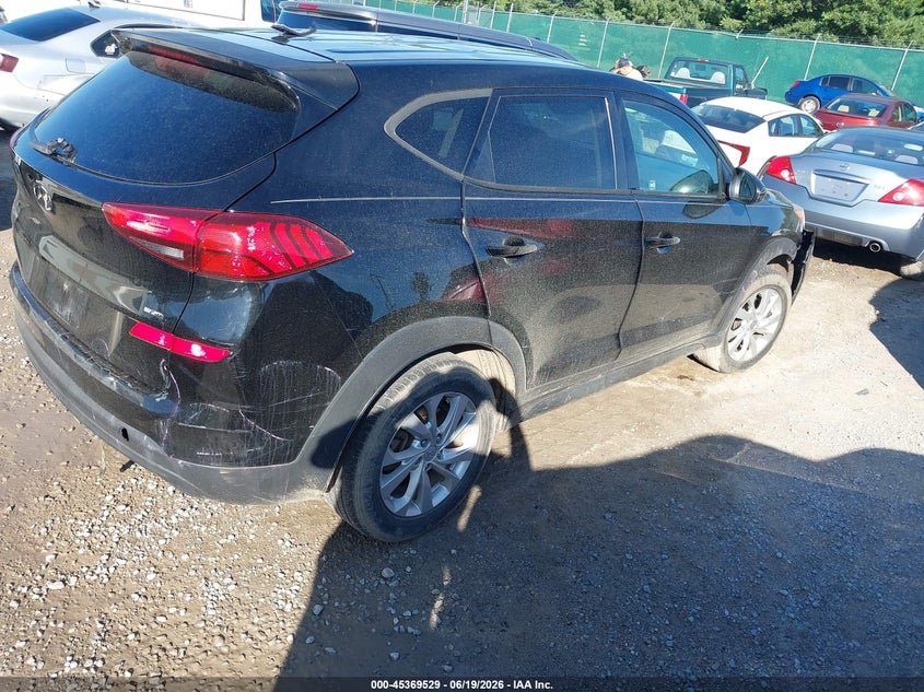 2019 Hyundai Tucson VIN KM8J2CA45KU062387 IAAI salvage auction — LEFT FRONT, Salvage Title, sold $2,600 on 2026-07-29 (photo 4)