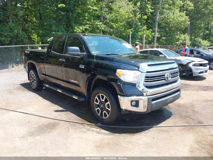 2014 Toyota Tundra VIN 5TFUY5F13EX327613 IAAI salvage auction — LEFT FRONT, Salvage - Greater Than 75% (Maryland), sold $5,400 on 2026-07-09 (photo 1)