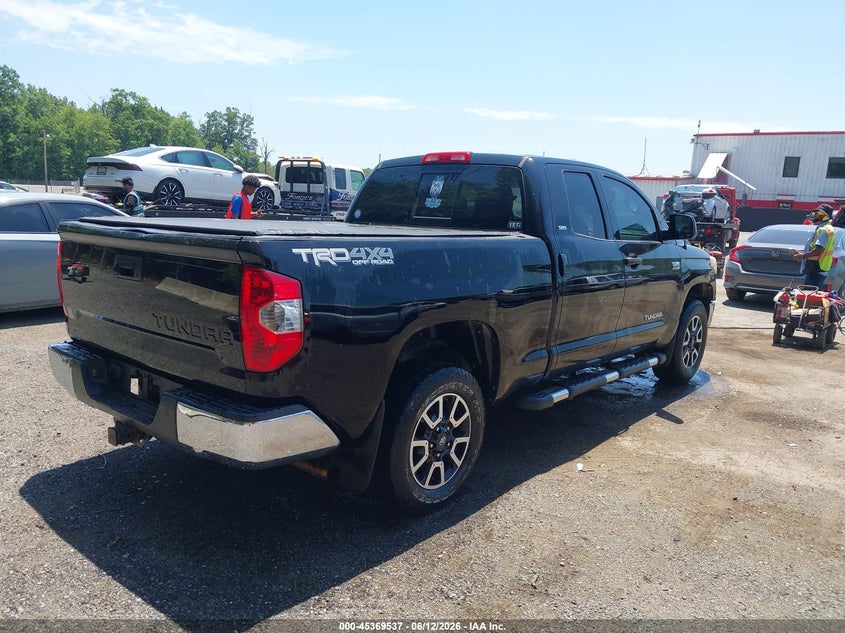 2014 Toyota Tundra VIN 5TFUY5F13EX327613 IAAI salvage auction — LEFT FRONT, Salvage - Greater Than 75% (Maryland), sold $5,400 on 2026-07-09 (photo 4)