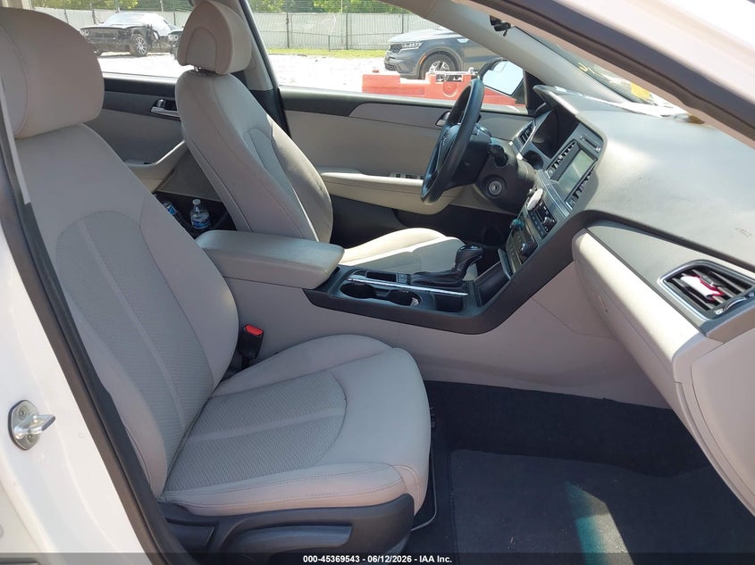 2016 Hyundai Sonata VIN 5NPE24AF6GH278120 IAAI salvage auction — MECHANICAL, Clear (North Carolina), sold $475 on 2026-07-09 (photo 5)